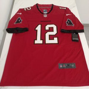 Men's Tampa Bay Buccaneers Tom Brady Nike Red Captain Vapor Limited Jersey